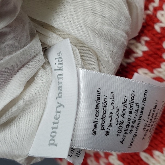 NEW JACKSON Christmas Knit Stocking Pottery Barn Kids Fair Isle Holiday Gift - Picture 10 of 12